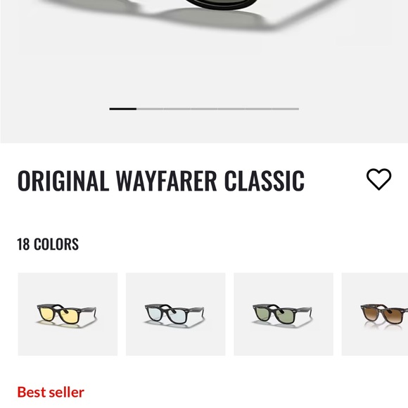 Ray-Ban Original Wayfarer Classic Sunglasses - Black - Picture 1 of 5
